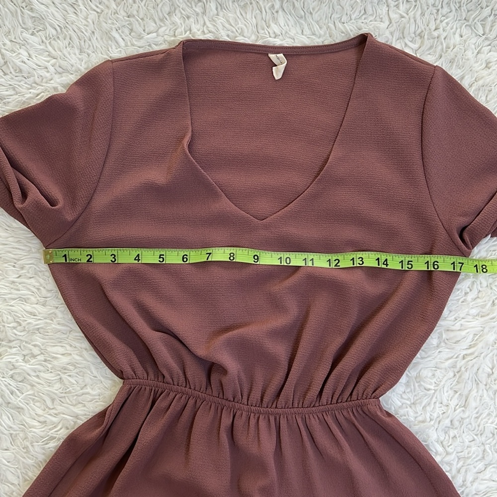 Tyche Purple Dress Fit and Flare Long-sleeve Womens Size Small Casual Fall - Picture 9 of 12